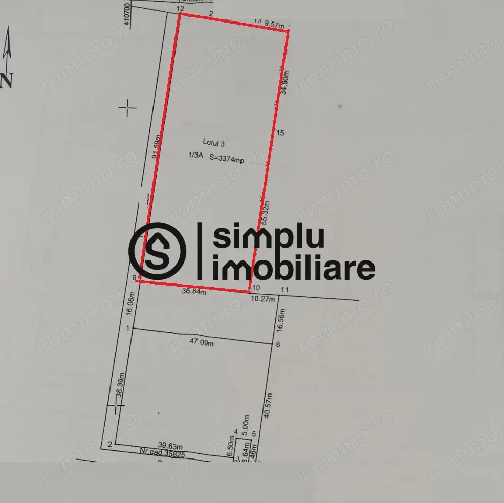 Teren intravilan,  zona Metro!