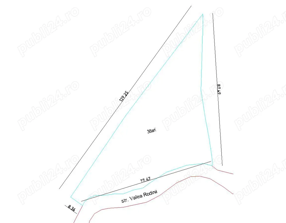 parcela teren pentru construit