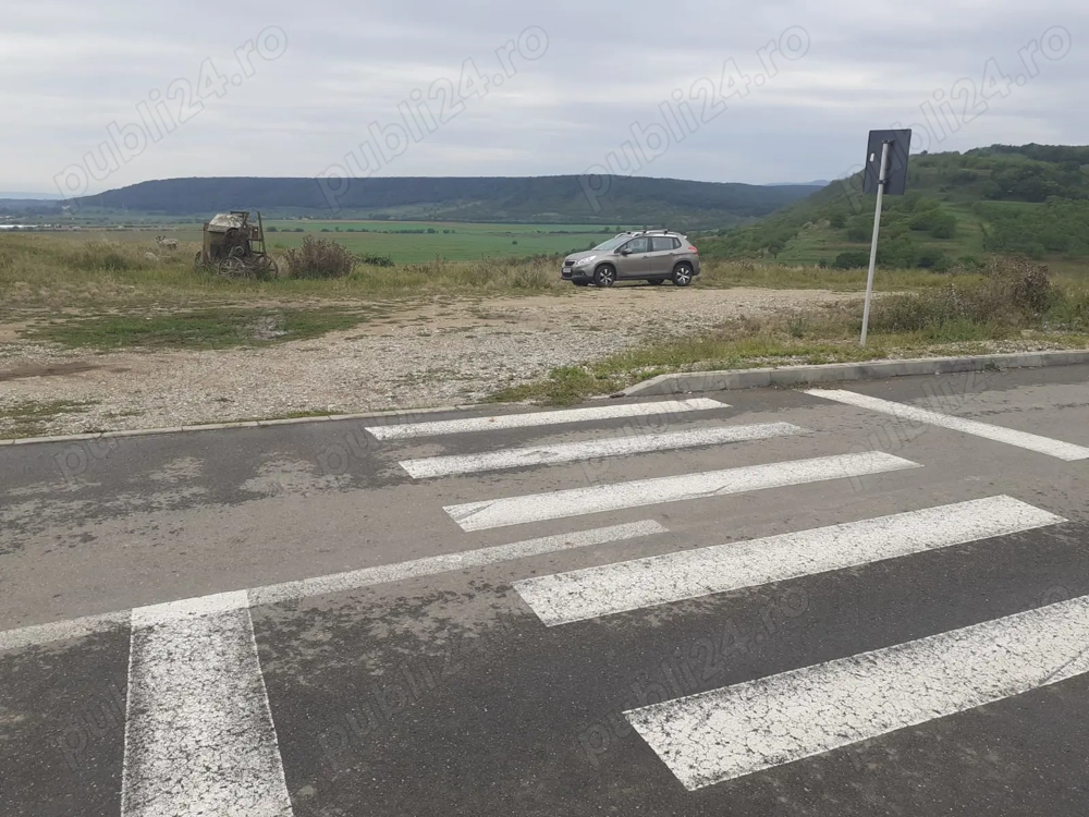 vand teren extravilan Aiud 3300 mp front strada 23m