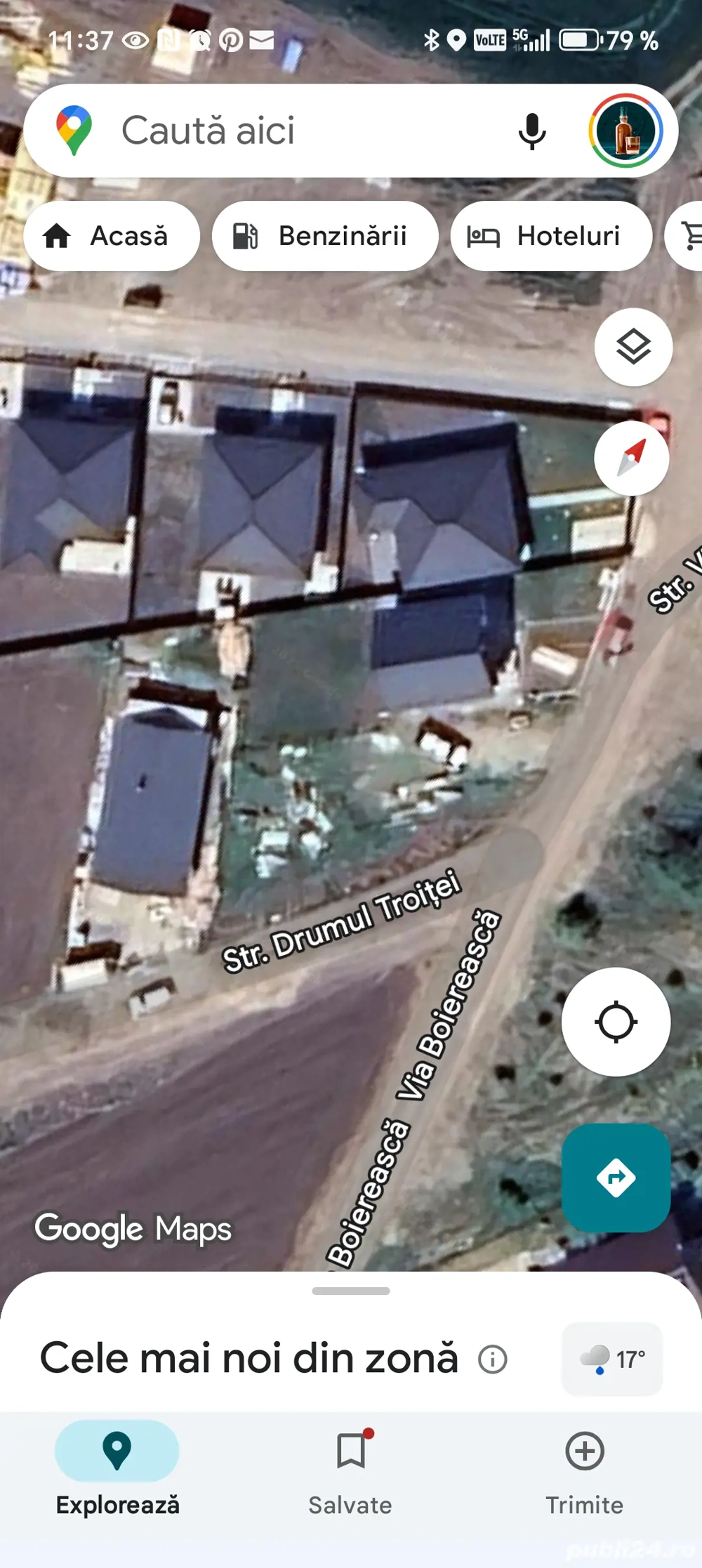 Teren intravilan de vanzare