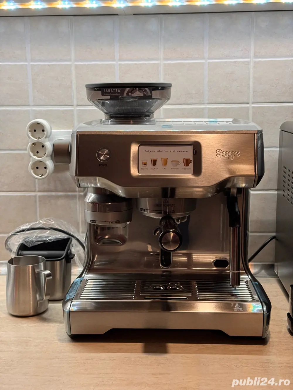 Vand espressor Sage Oracle Touch dual boiler