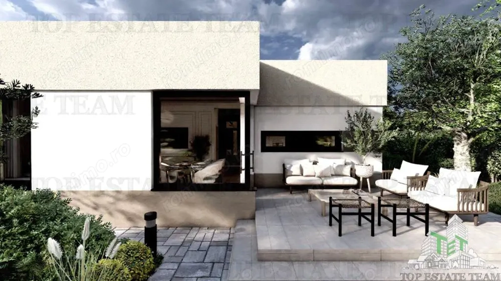 Casa Verde in Balotesti – 400 mp teren. Stil, Eficienta si Liniste!