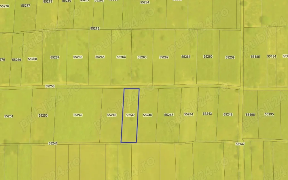 2 Terenuri extravilane, Sat Greci, Com. Schitu, 744m2 si 1271 m2