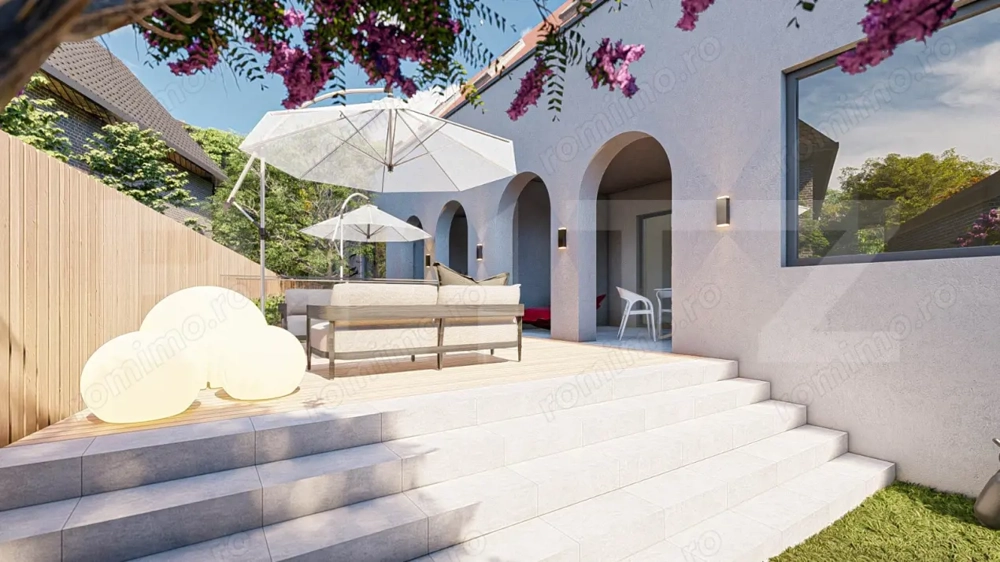 Casa tip duplex la 10min de centru! 3 nivele, teren 280mp