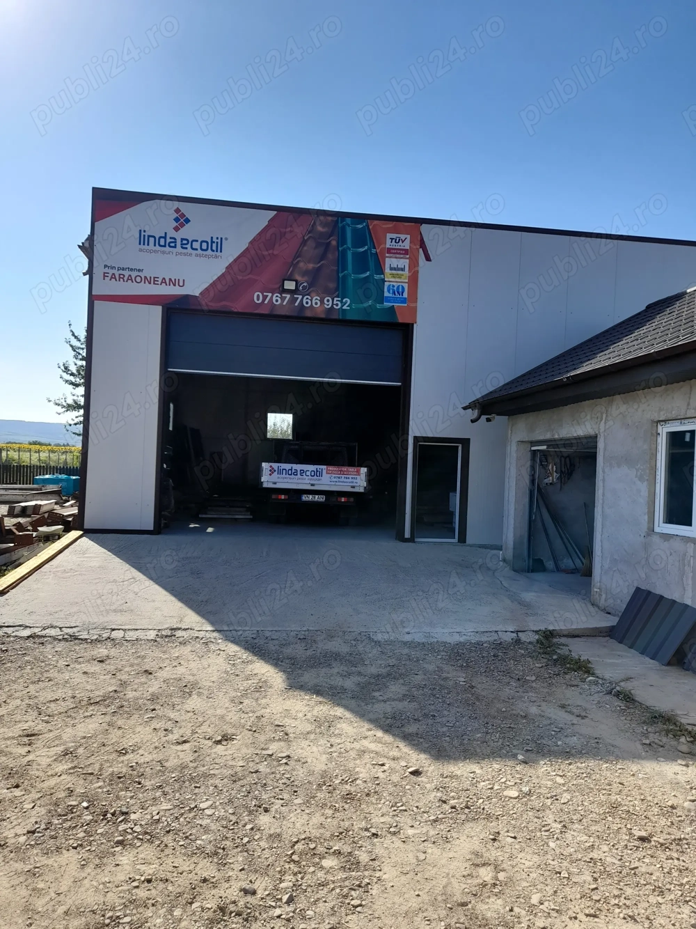 Hala de închiriat  Urechesti  Vrancea  E85