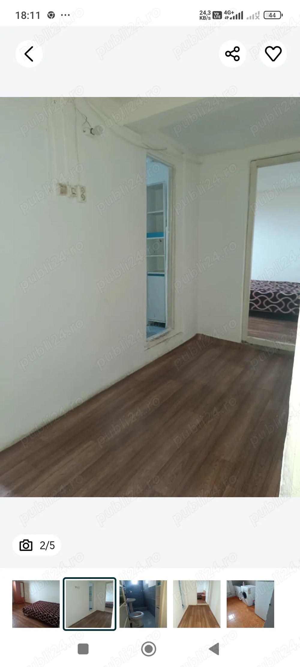 Garsoniera de închiriat 