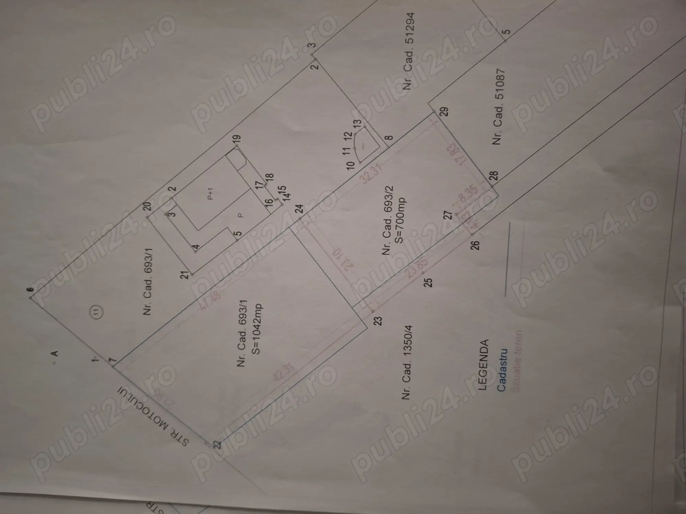 Vând teren pentru casa în comuna Mogosoaia