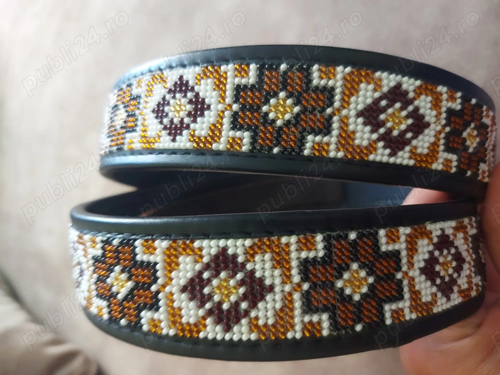 Vând curele si chimire cusute manual  cu margele