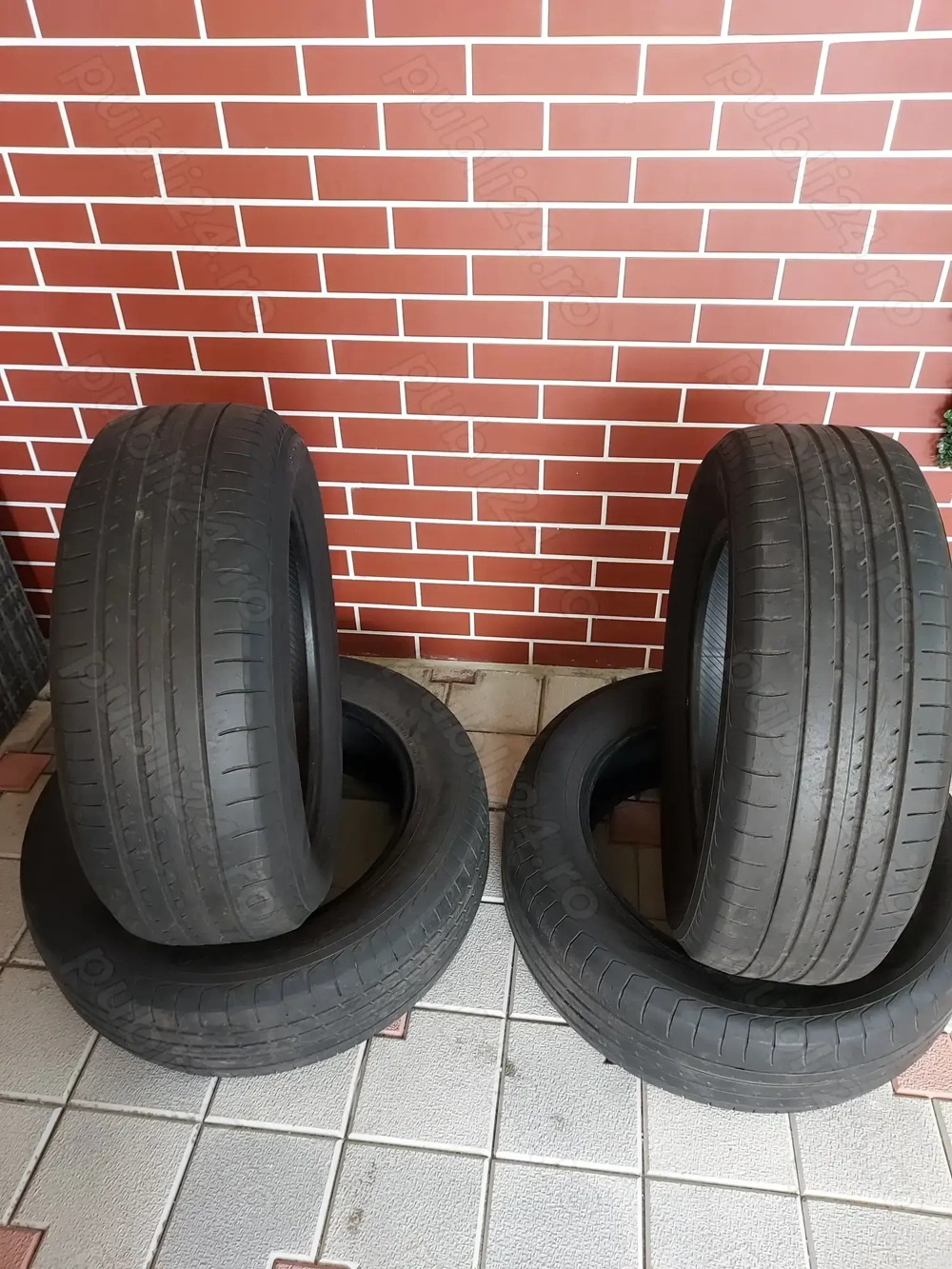 Set 4 anvelope R18 de vara uzura sub 50%