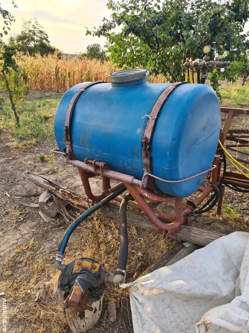 Instalatie MET erbicidat 300L 12m - cadru solid