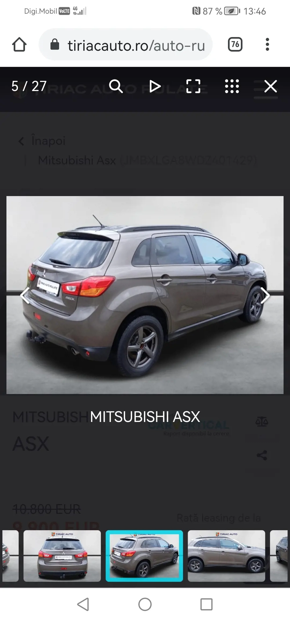 Vand mitsubishi