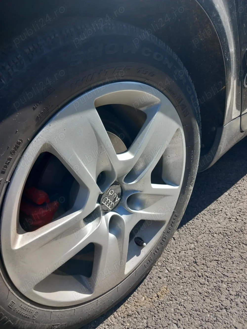 Jante cu tot cu cauciuc Audi 205/55/16,180 euro neg.