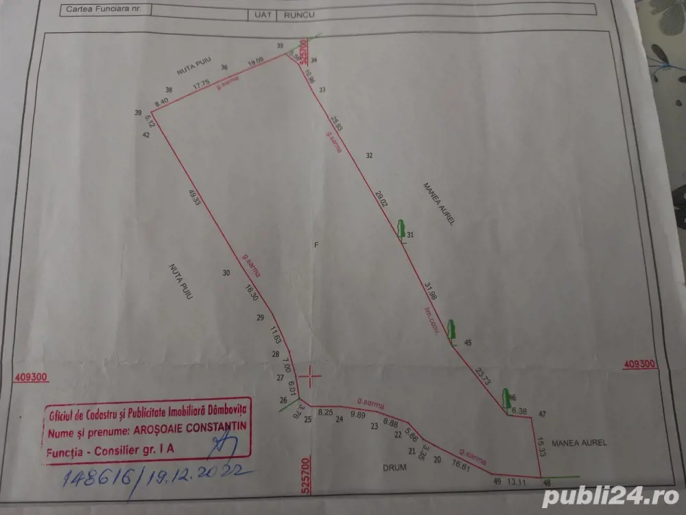 vanzare teren Runcu (DB) vanzare teren Runcu (DB)