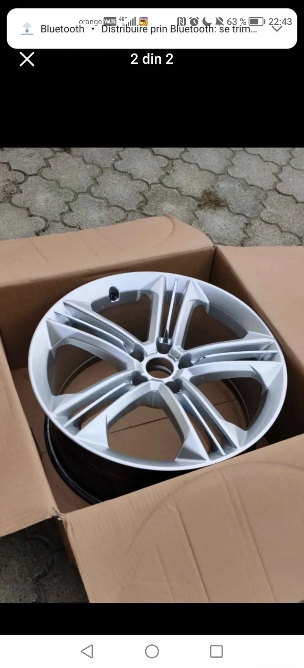 Jante 19-5×112 Mercedes Audi Vw 
