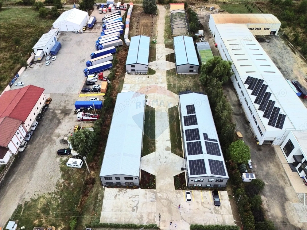 Spatiu industrial Hale, depozit logistic, Birouri premium - Targoviste