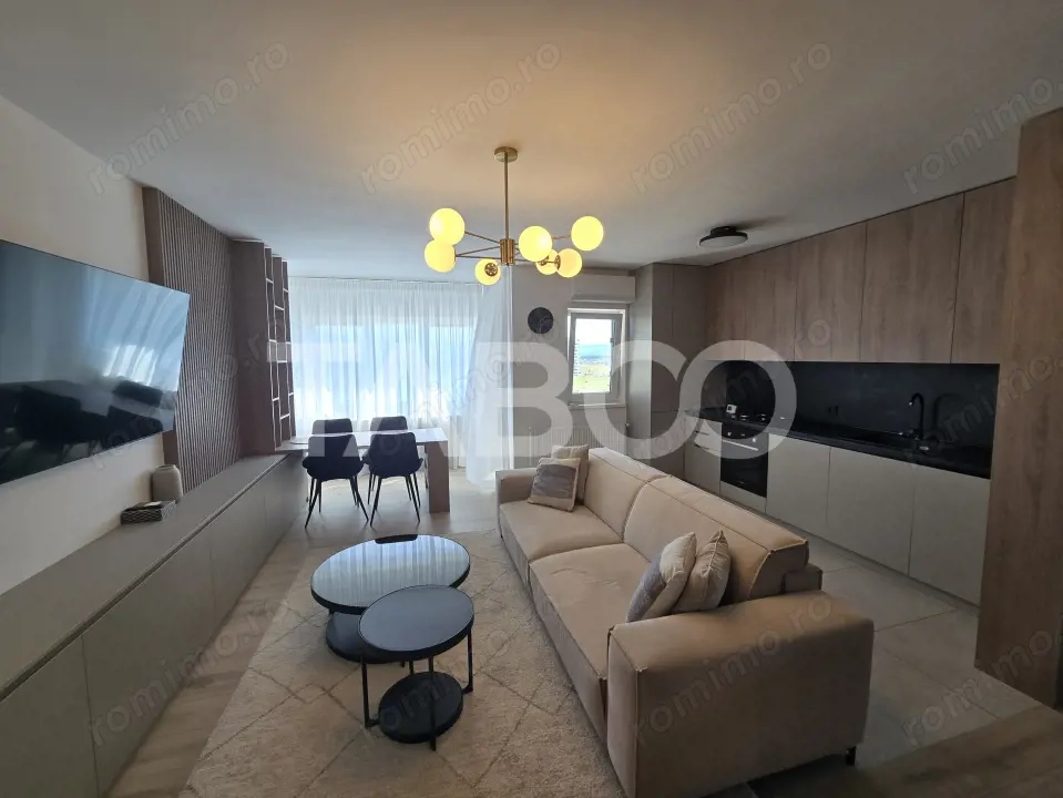 Apartament modern 4 camere 91 mpu bloc cu lift Doamna Stanca