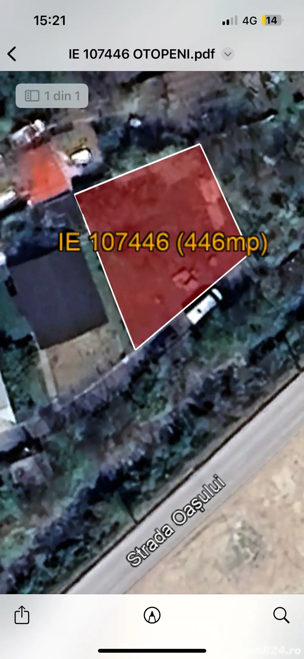 inchiriez teren langa Mcdonalds otopeni