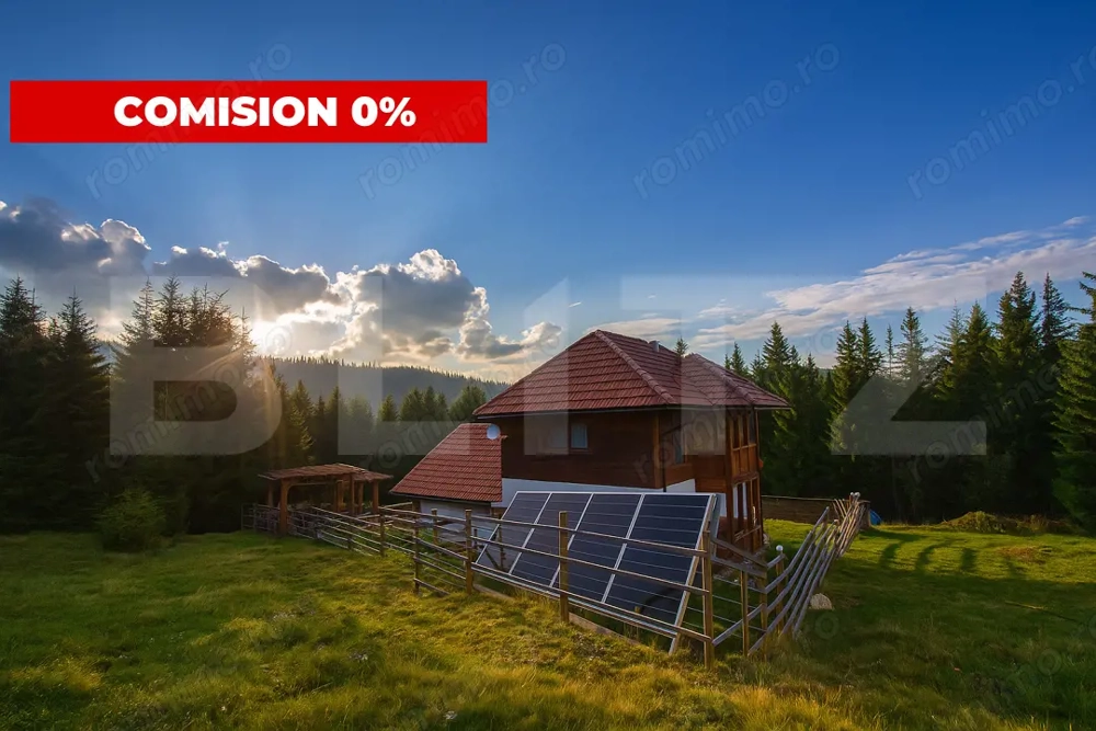 Afacere la cheie pensiune complet utilata și mobilata,energie verde, natura pura