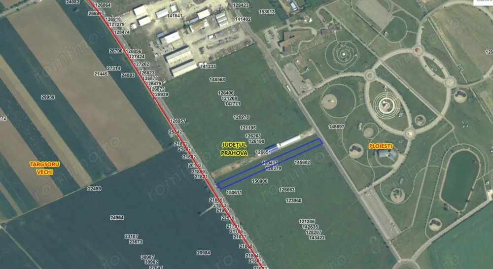 Vânzare teren intravilan – 10.000 mp | Parc Vest, Ploiești