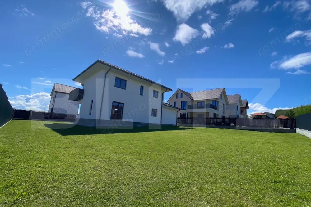 Casa individuala 150 mp utili, teren 700 mp, semifinisata – Chinteni