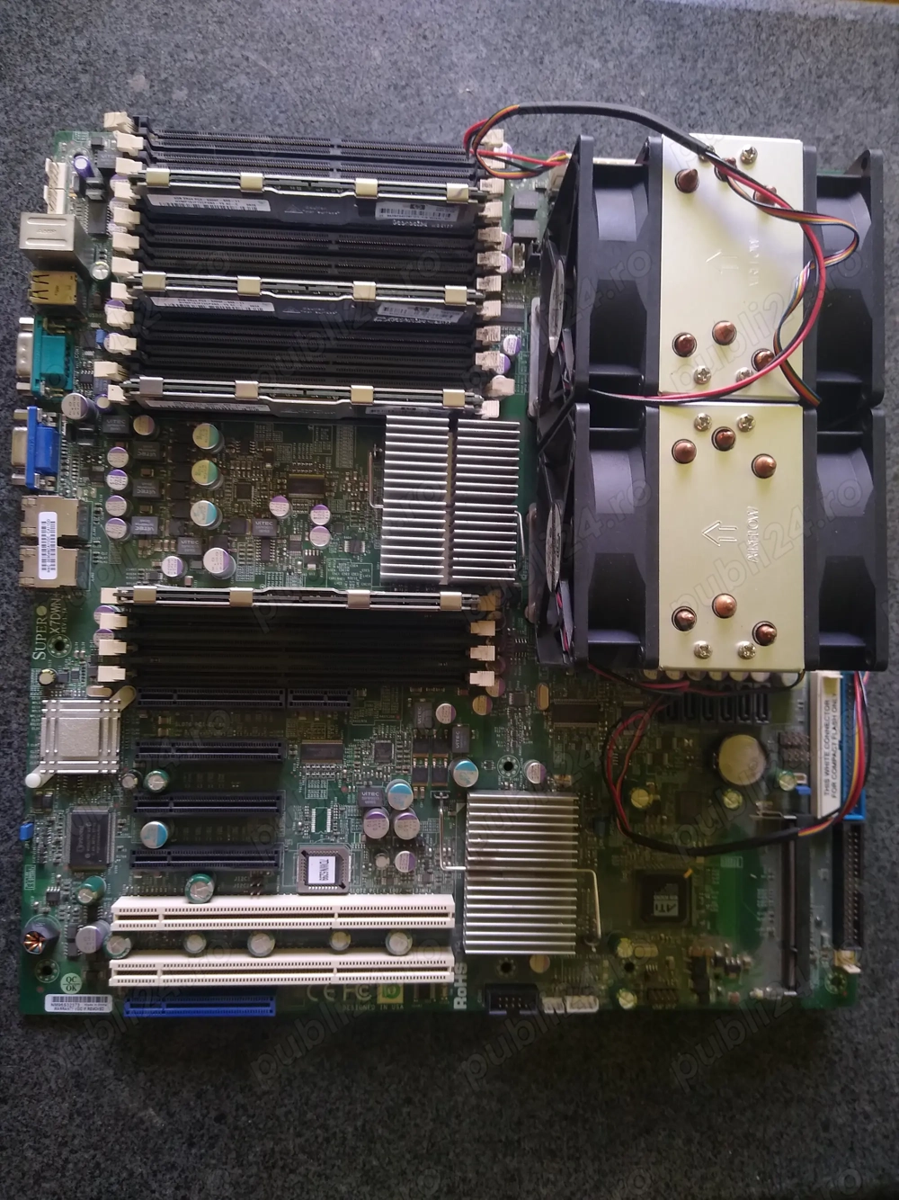 kit supermicro X7DWN+ 2x Xeon L5420 16GB DDR2