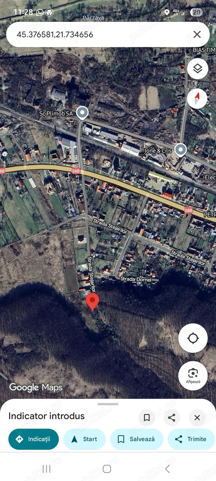 4 parcele a 950 mp fiecare - Bocsa Romana, Caras-Severin