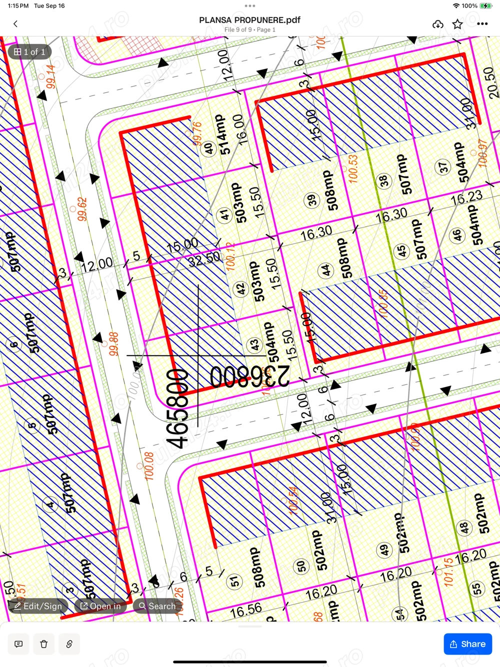 Lot de casa in Buzias