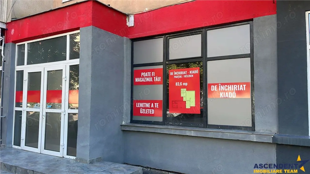 FILM! Elegant spatiu comercial,vizibilitate si accesibilitate,Lenin,Sfantu Gheorghe