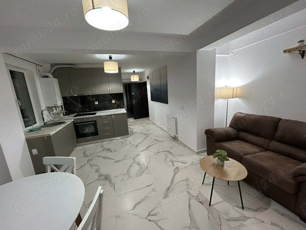 Apartament 3 camere cu grădină de 74 mp în Florești.