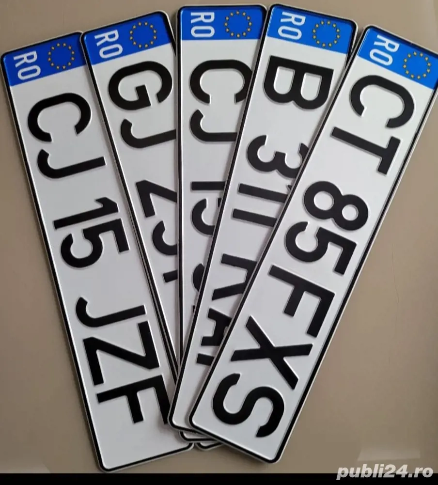 numere auto ornamentale facem la comanda 