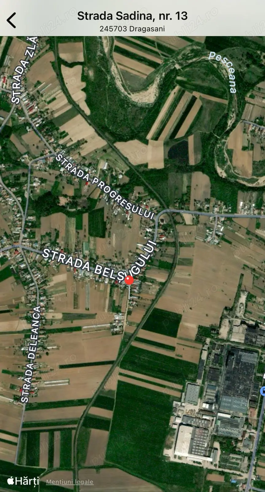 Teren intravilan   extravilan în Drăgășani , cartier Zlatarei