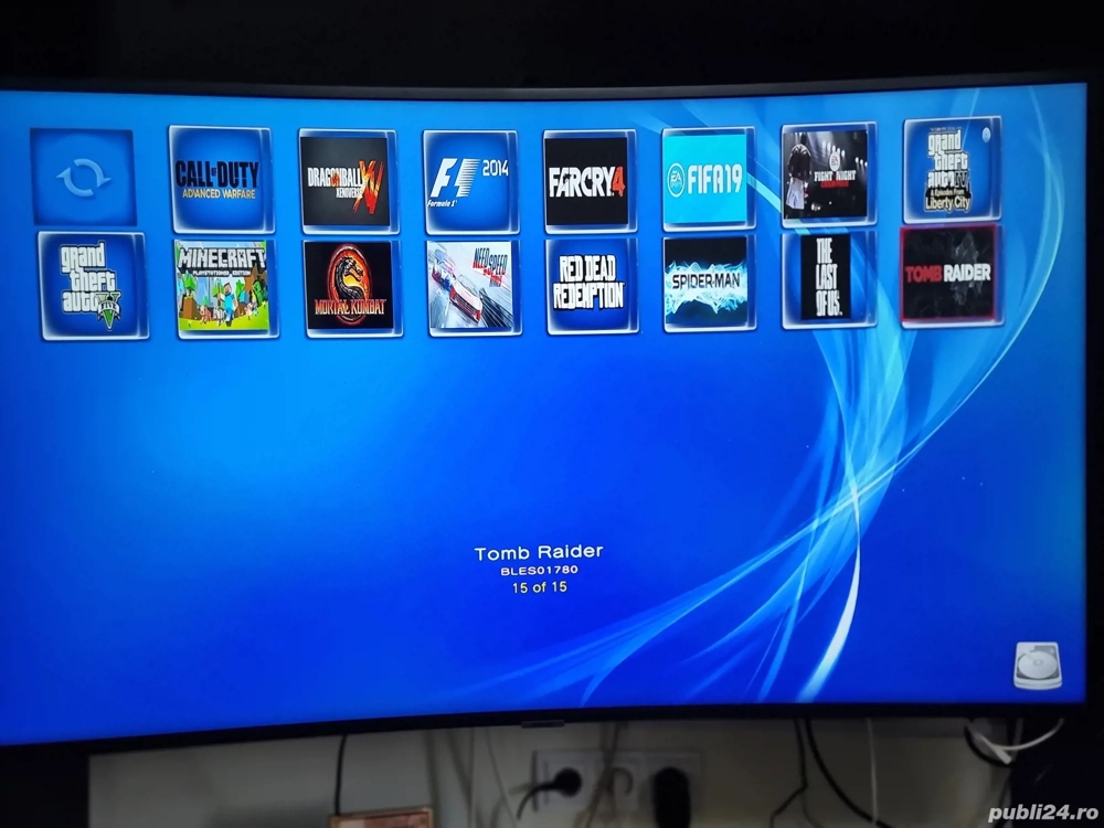 Ps3 Modat Hen Jocui pe Hard 320Gb 