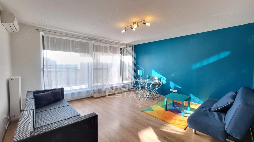 Apartament 1 camera in bloc nou cu terasa de 38mp Torontalului