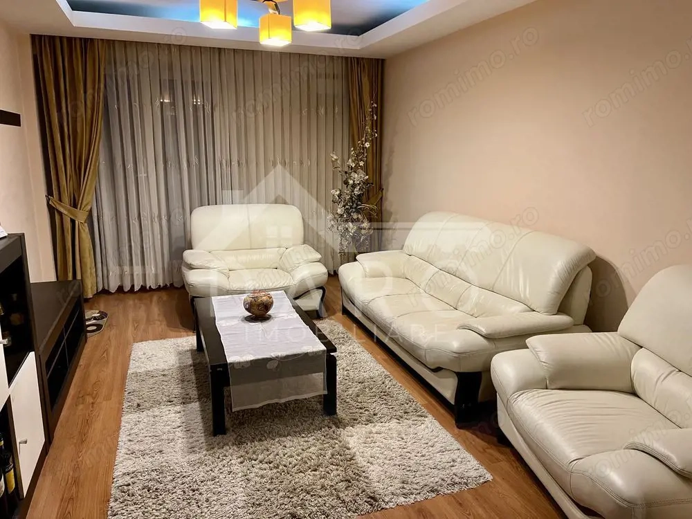 Apartament cu 3 camere, mobilat si utilat, Tudor