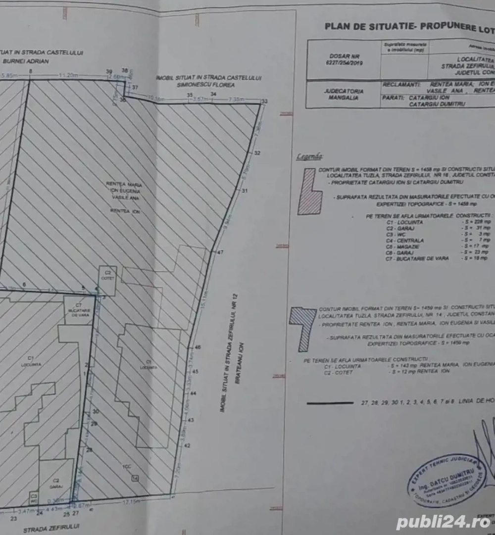 Teren intravilan de vanzare in Tuzla Teren intravilan de vanzare in Tuzla