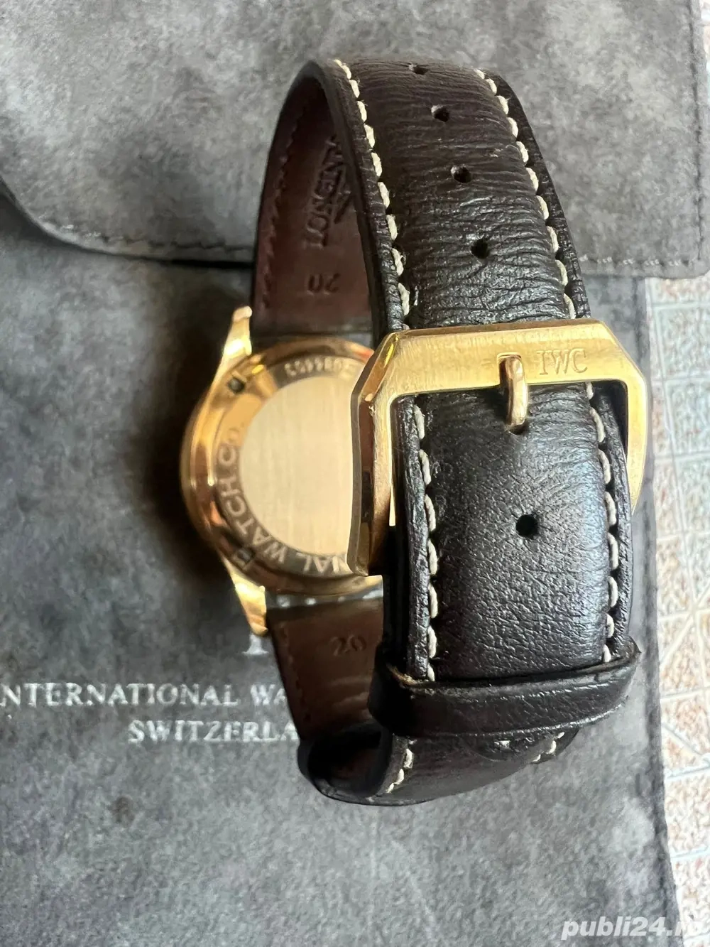 IWC portugieser aur 18 k chronograph pret de aur 