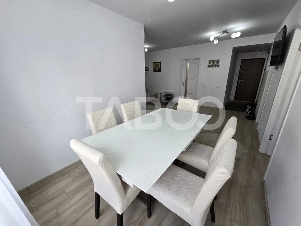 Apartament decomandat 66 utili 3 camere pivnita Turnisor Sibiu