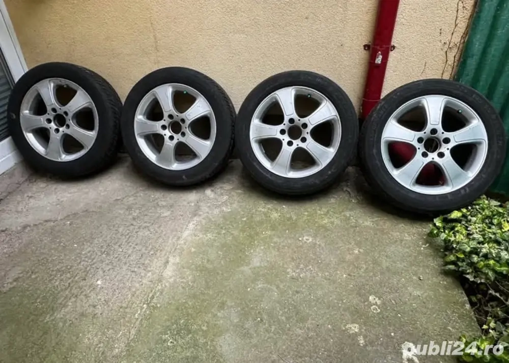 Vând 4 jante aliaj Mercedes Benz, originale
