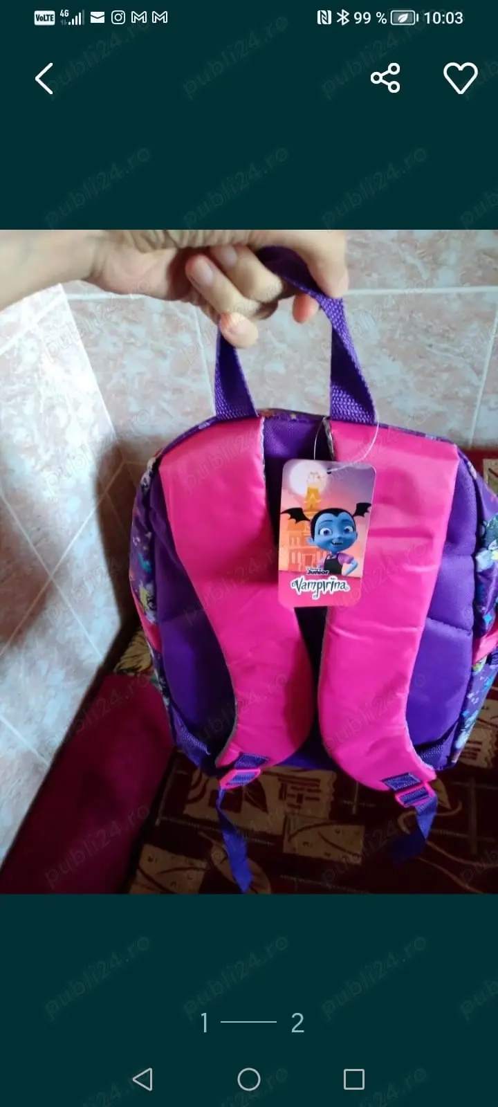 Ghiozdan scolar nou universal