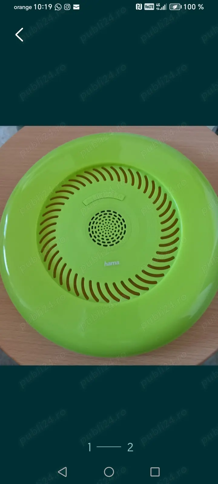 Dis Hama boxa portabila 