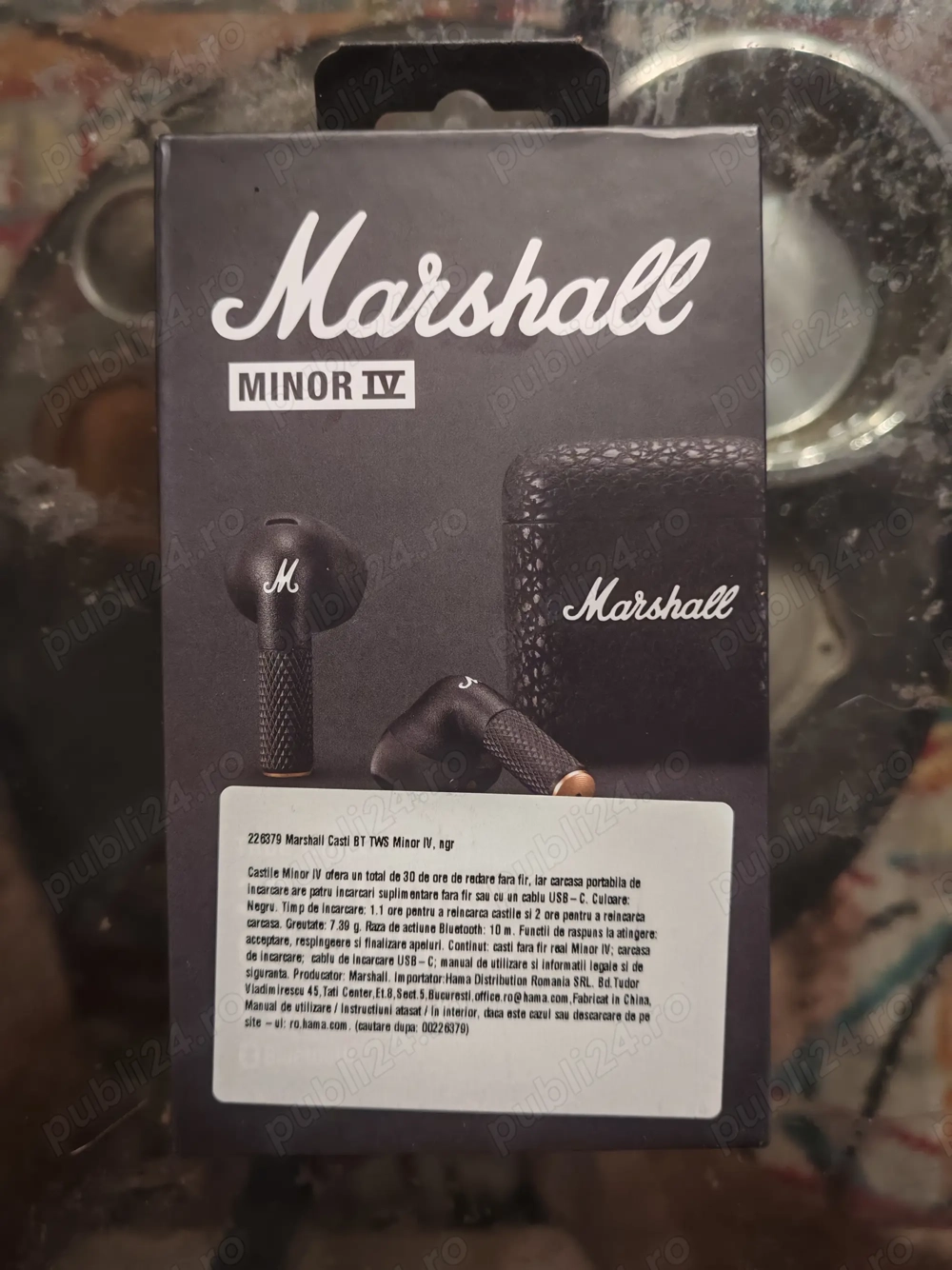 Casti Marshall in ear Minor IV noi noute