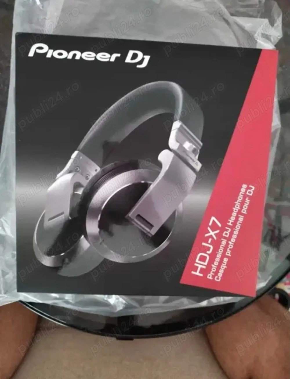 Casti profesionale DJ Pioneer HDJ-X7 Silver noi sigilate