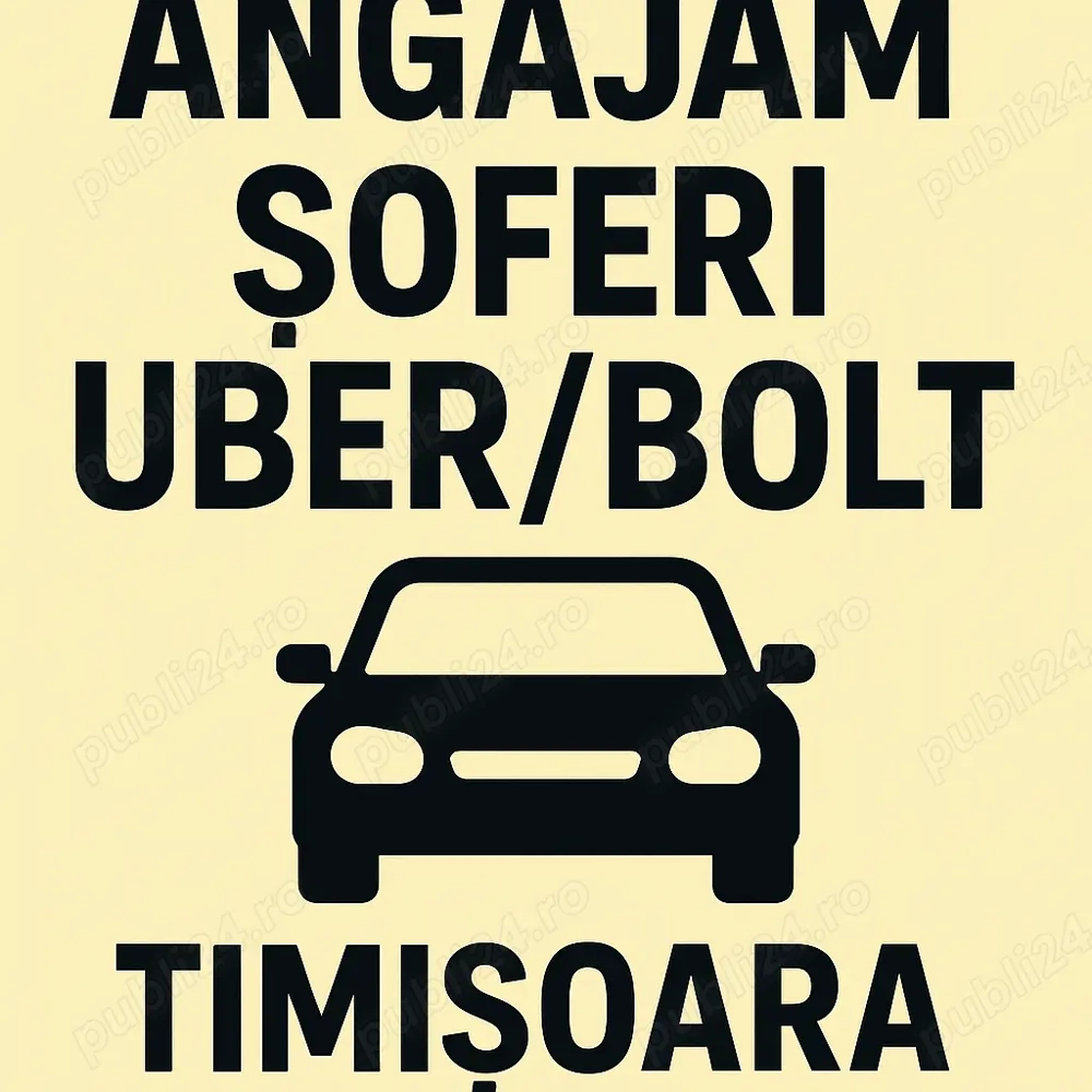 Angajăm Șoferi Uber Bolt Tura de Noapte Angajăm Șoferi Uber Bolt Tura de Noapte