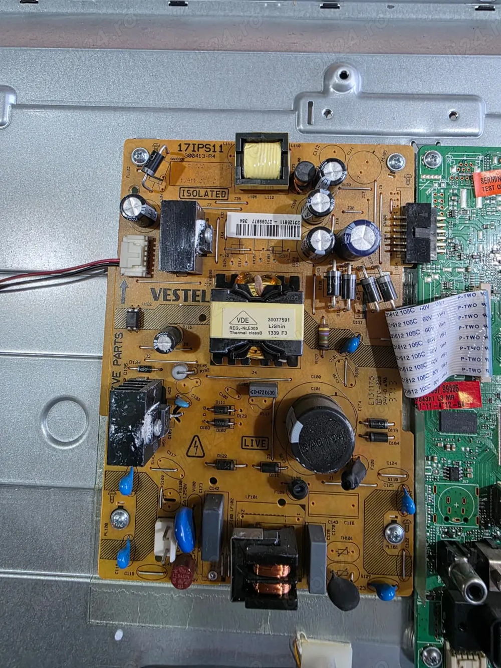 sursa 17ips11 de pe tv Orion T32-dled