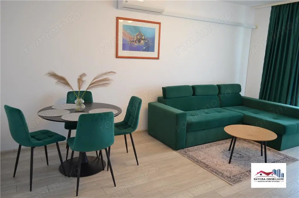 Ap. 2 Camere Mobilat si Utilat cu Parcare Privata de Inchiriat Maurer