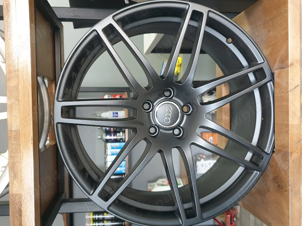 Jante originale Audi 20" negre – stare foarte bună