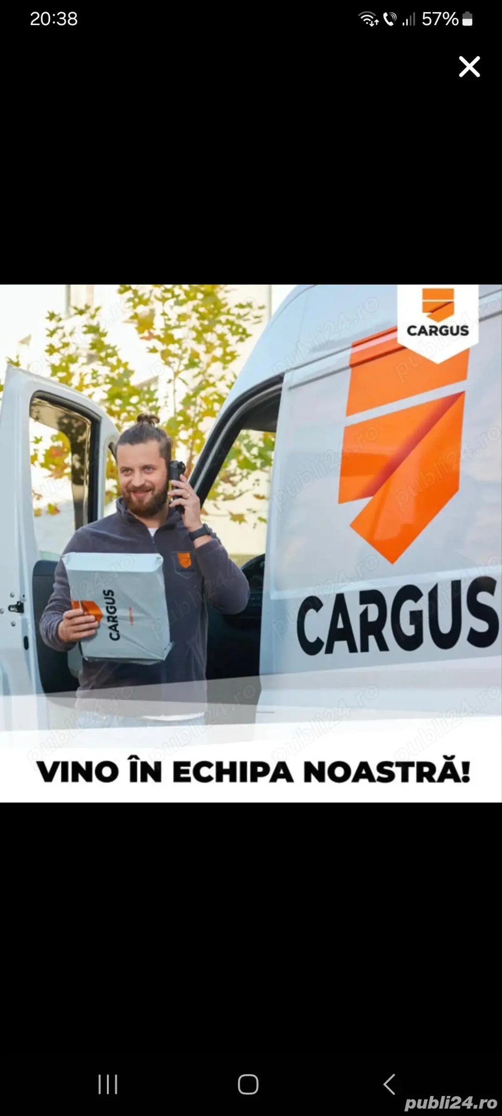 Angajam curieri-colaboratori parteneri  Cargus 