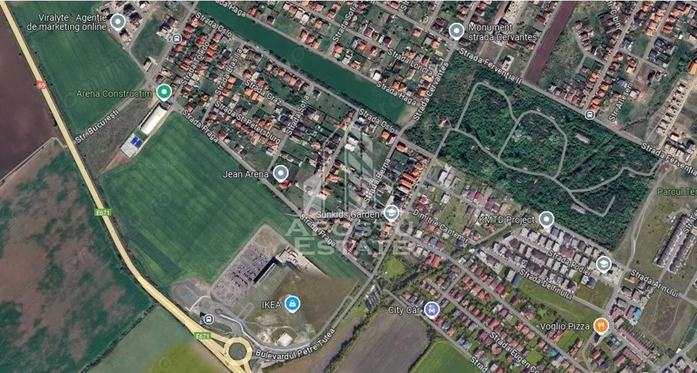 Teren 677 mp zona Ikea.