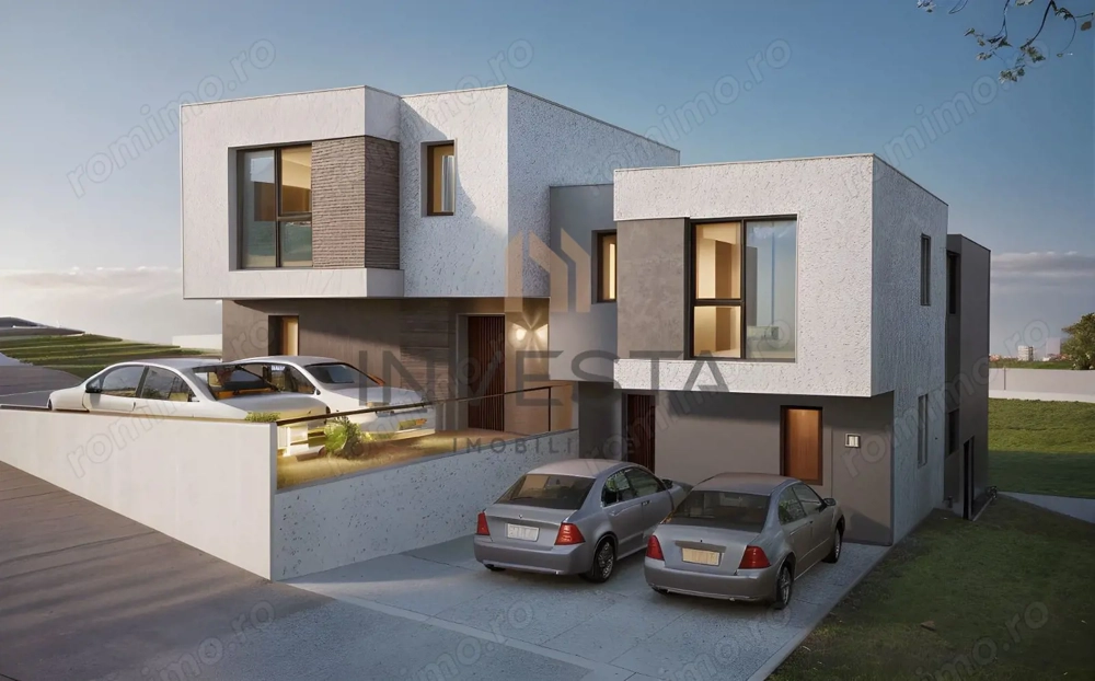 Casa tip Duplex, 4 camere , gradina 170 mp , in ansamblu rezidential