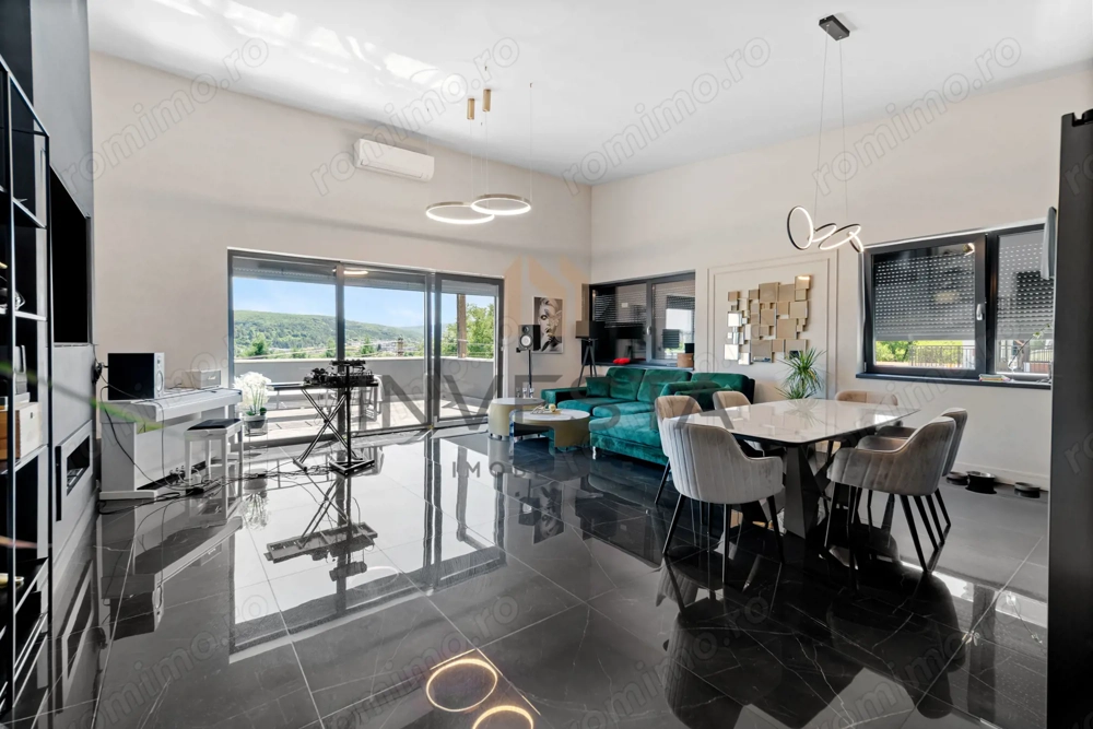 Penthouse 4 camere! 166 mp utili! Panorama deosebita!